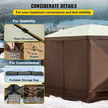 12x12FT Outdoor Camping Canopy Screen Tent