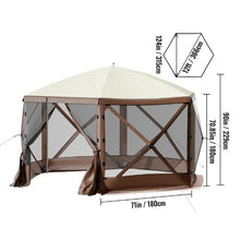 12x12FT Outdoor Camping Canopy Screen Tent