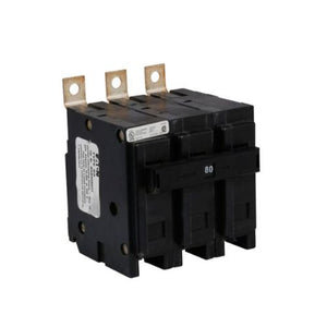 240V 3-Pole 80A Bolt-On BAB Circuit Breaker BAB3080H