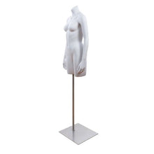 3/4 Inch Headless Female Terso Mannequin Forms With Base FTORSO34HL