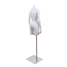3/4 Inch Headless Female Terso Mannequin Forms With Base FTORSO34HL
