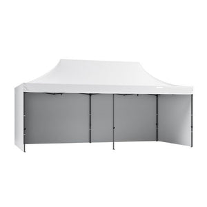 10x20FT Outdoor Camping Canopy Screen Tent With Removable Sidewalls White