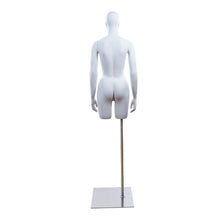 3/4 Inch Abstract Head Female Terso Mannequin Forms With Base FTORSO34