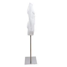 3/4 Inch Headless Male Terso Mannequin Forms With Base MTORSO34HL