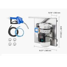 10.5 GPM 110V DEF Transfer Pump with Bracket & Automatic Nozzle for Diesel Exhaust Fluid