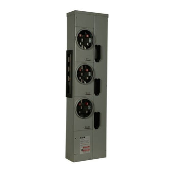 200A 120/240VAC 3-Gang Meter Pack 1MM320RRL