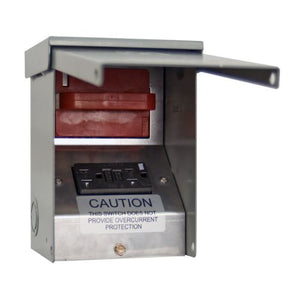60A 240V Non-Fusible AC Disconnect Switch U3822-20GWR