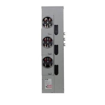 200A 120/240VAC 3-Gang Meter Pack with Horn Bypass 1MM320RRLB