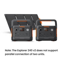 240 v2 Two Portable Power Station With 40W Solar Generator