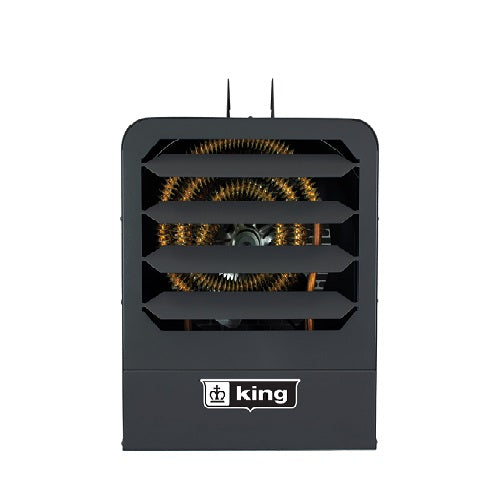 King KB2003-1-T-B1 208V Unit Heater 3KW w/ Thermostat and Bracket