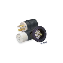 30A 250V Round Flanged Inlet L1430F