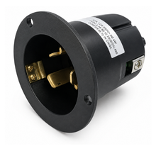 30A 125V Flanged Power Inlet L530F
