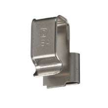2 Wire Stainless Steel Metal Edge Wire Clip Silver MEC100-90-2PV-C (Pack of 100)