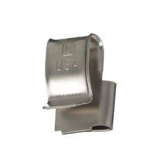 1 Wire Stainless Steel Metal Edge Wire Clip Silver MEC100-90-PV-C (Pack of 100)