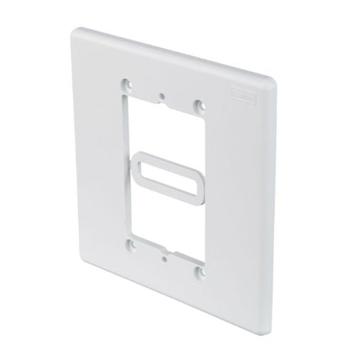 Dual to Single Gang Reducer Mini Com Adapter White MIWBAWH (Pack of 10)