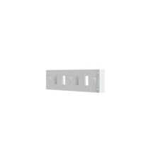Nylon Low Profile Multiple Cable Tie Mount Natural MTP2S-E6-C (Pack of 100)