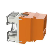8 Position 8 Wire Punchdown Unshielded Keystone Jack Module Orange NK688MOR
