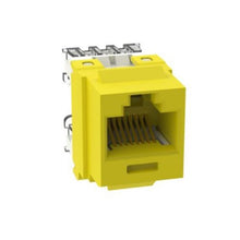 Polycarbonate Punchdown Unshielded UTP Jack Module Yellow NK688MYL