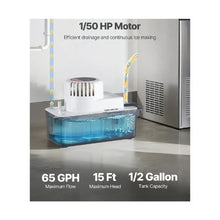 Automatic Condensate Removal Pump 65 GPH with Float Switch for AC, Furnace & Dehumidifier