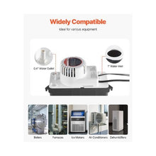 Automatic Condensate Removal Pump 65 GPH with Float Switch for AC, Furnace & Dehumidifier