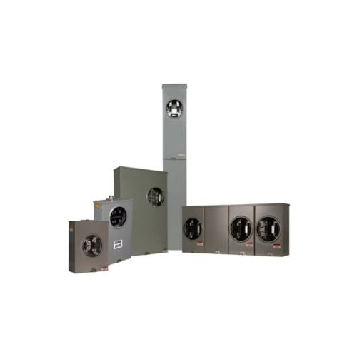 1 Gang 320A 600V Single Phase Four Jaw Meter 1009744CH