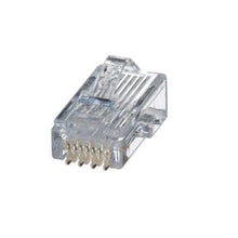 1 Port Polycarbonate UTP Modular Plug Clear MP588-C (Pack of 100)