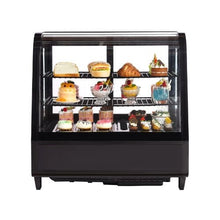 3.5 Cu.Ft. Countertop Refrigerated Pastry Display Case with LED Lighting & Turbo Cooling