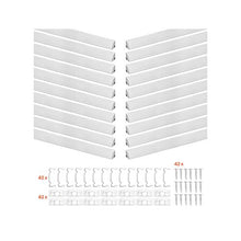 V-Profile LED Strip Aluminum Channel with Frosted Cover & Mounting Clips 3.3 ft