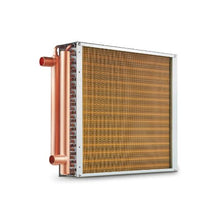 High-Performance 16 x 16 Inch Water-to-Air Heat Exchanger for Outdoor Wood Boilers and Forced Air Furnaces