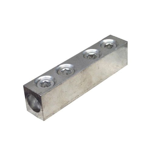 500MCM - 3/0 AWG Aluminum 4 Screw Cable Splice & Reducer Connector 90620