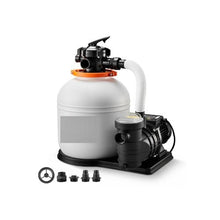 16-Inch Above Ground Swimming Pool Sand Filter Pump System with High-Efficiency Water Filtration