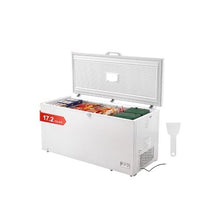 17.2 Cu.Ft Commercial Chest Freezer Energy Efficient Deep Storage Freezer with Adjustable Temperature Control White