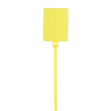 Nylon Cross Section Flag Miniature Marker Cable Tie Yellow PLF1MA-M4Y (Pack of 1000)