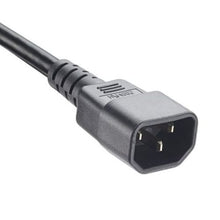 8FT Non Locking IT Power Cord IEC C14 to IEC C13 Black NPCA14-X