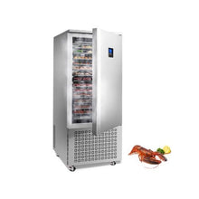 High Efficiency Commercial Shock Freezer & Blast Chiller 370 L Capacity Food Preservation System