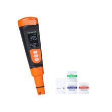 3-in-1 Digital pH EC TDS Meter Multi-Parameter Water Quality Tester 3-Point Calibration IP68 Waterproof Probe VA Display Calibration Powder Kit