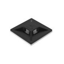 0.75x0.75 4 Way Cable Tie Mount ABS Rubber Adhesive Tape ABMM-A-C20 (Pack of 100)