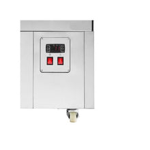 Commercial Air Curtain Display Cooler 18.4 Cu.Ft. Open Shelf Refrigerator for Stores & Restaurants