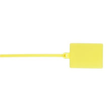 Nylon Cross Section Flag Miniature Marker Cable Tie Yellow PLF1MA-M4Y (Pack of 1000)