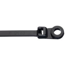 Cross Section Standard Weather Resistant Locking Clamp Tie Black PLC4S-S10-C0 (Pack of 100)