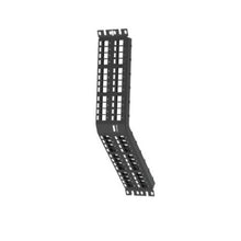 48 Port NetKey Unshielded Angled  Flush Modular Patch Panel Black NKPPA48FMY