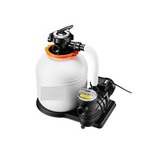 16-Inch Above Ground Swimming Pool Sand Filter Pump System with High-Efficiency Water Filtration