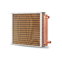 High-Performance 16 x 16 Inch Water-to-Air Heat Exchanger for Outdoor Wood Boilers and Forced Air Furnaces