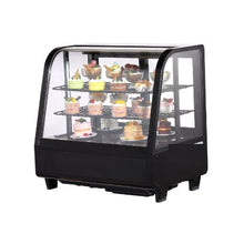 3.5 Cu.Ft. Countertop Refrigerated Pastry Display Case with LED Lighting & Turbo Cooling