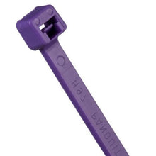 Cross Section Miniature Plenum Rated Cable Tie Purple PLT1M-M7(Pack of 1000)