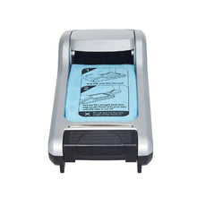 Hands Free Automatic Shoe Cover Dispenser with 600 Disposable Sole Membrane Covers for Home, Office, Lab & Hospital