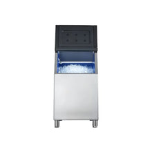 High Capacity 300 lbs Commercial Ice Storage Bin Stainless Steel for Bars, Cafes & Hotels