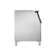 Stainless Steel 500 lb Modular Ice Storage Bin with Anti-Slip Adjustable Feet