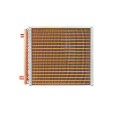 20 x 20 Inch Water-to-Air Heat Transfer Coil, 3-Row Copper Tube Design with Aluminum