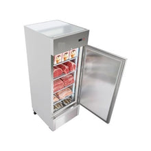 29 Inch Commercial Reach In Upright Freezer 22 Cu.Ft. Single Door Stainless Steel with Auto-Defrost & Adjustable Shelves